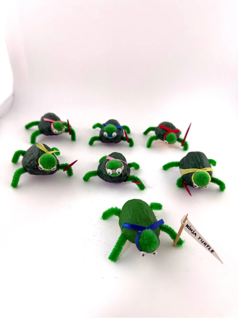 7 Handcrafted Teenage Mutant Ninja Turtles